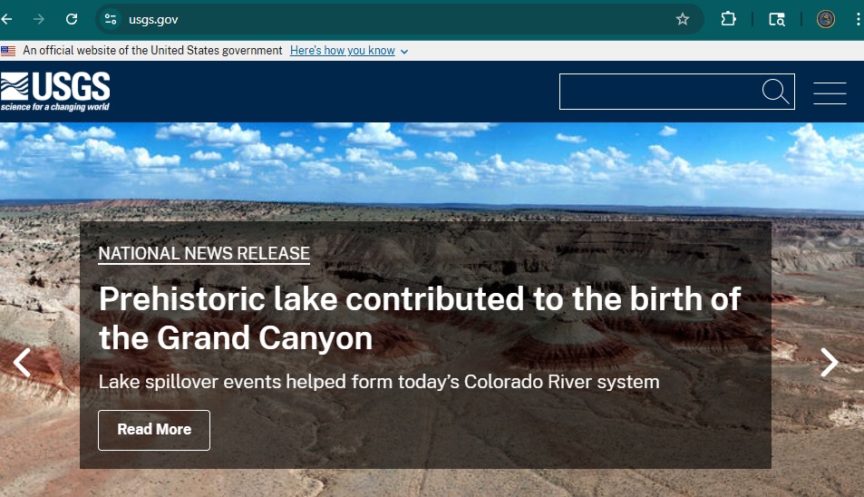 USGS Webpage